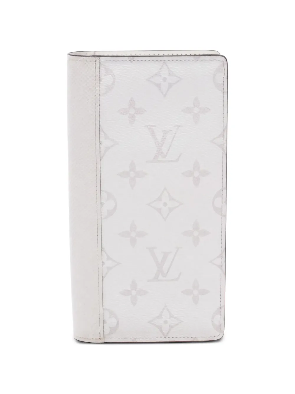 Louis Vuitton Pre-Owned 2010s Taigarama Brazza bi-fold leather wallet - Grey