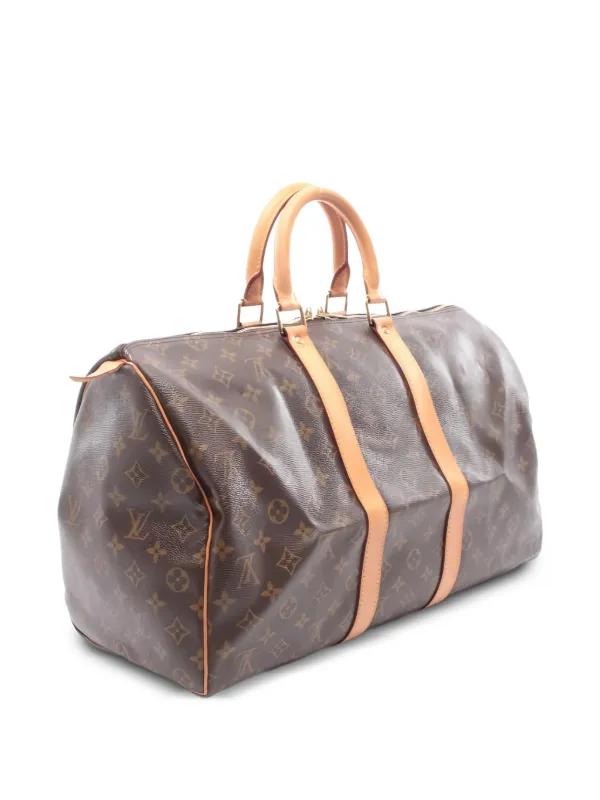 Louis Vuitton Pre-Owned 1993 キーポル 45 バッグ | ブラウン