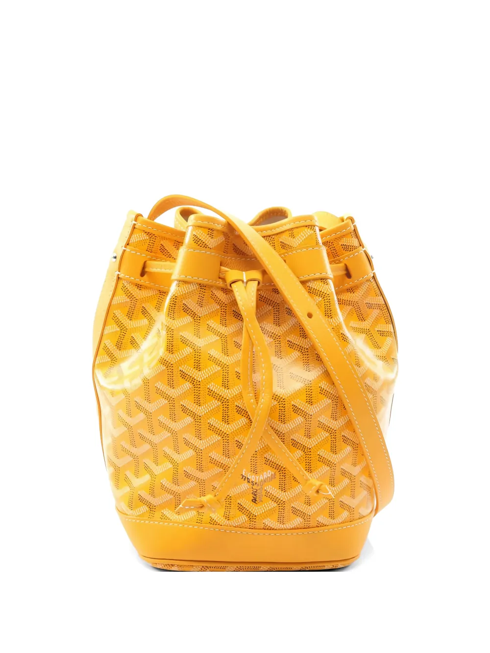Goyard Pre-Owned 2010s Petit Flo bucket bag - Giallo