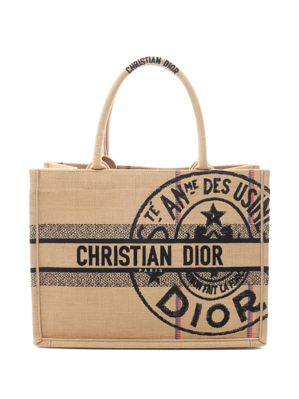 Christian Dior Pre-Owned 2010s medium Book tote bag - Toni neutri