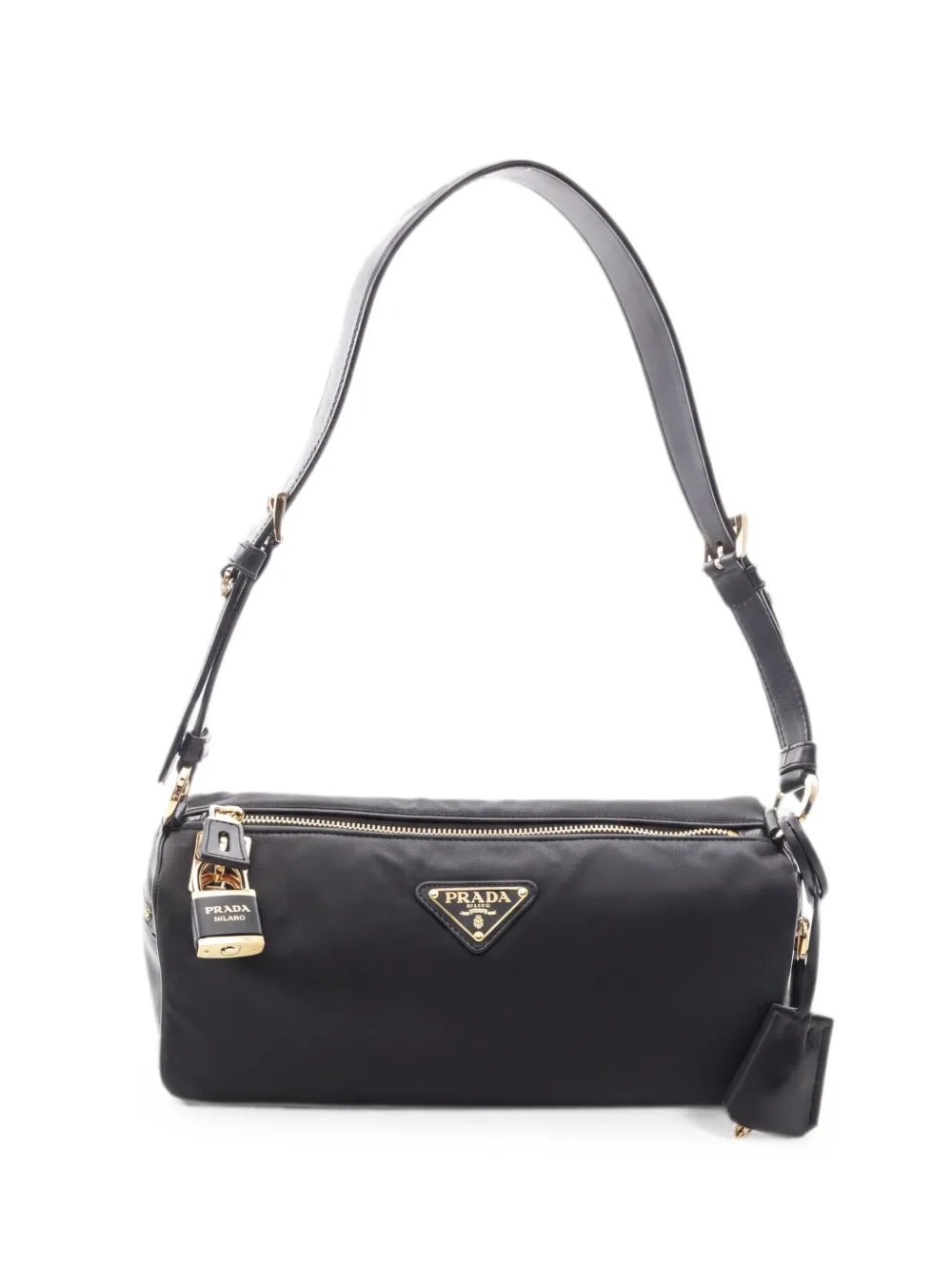 Prada Pre-Owned 2020 padlock shoulder bag - Nero