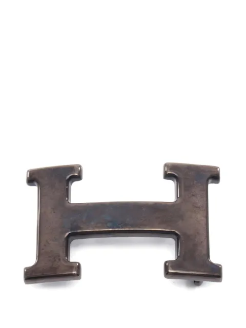 Hermès Pre-Owned 2000's 콘스탄스 H 로고 벨트 버클