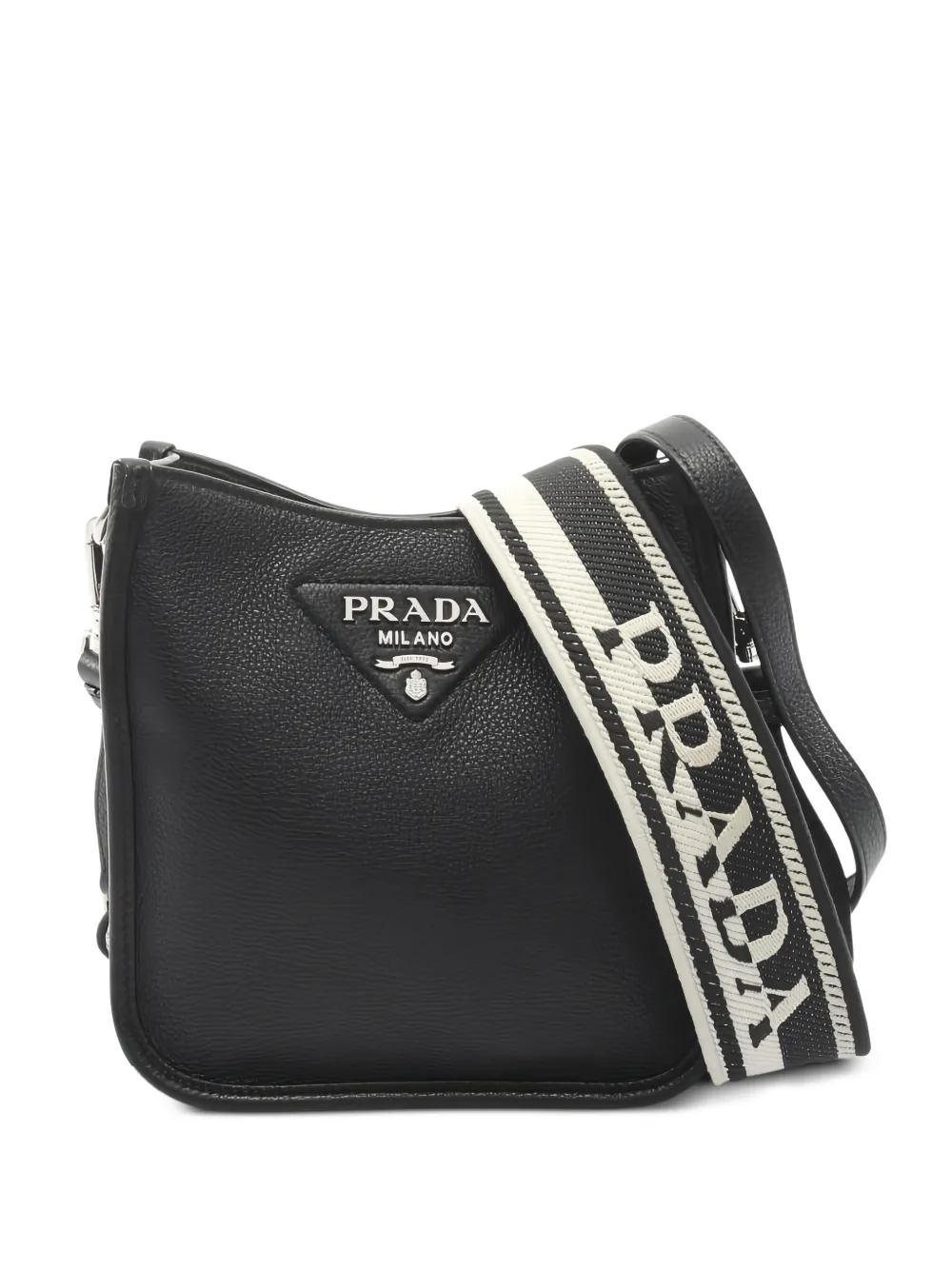 Prada Pre-Owned Vit Daino shoulder bag - Nero