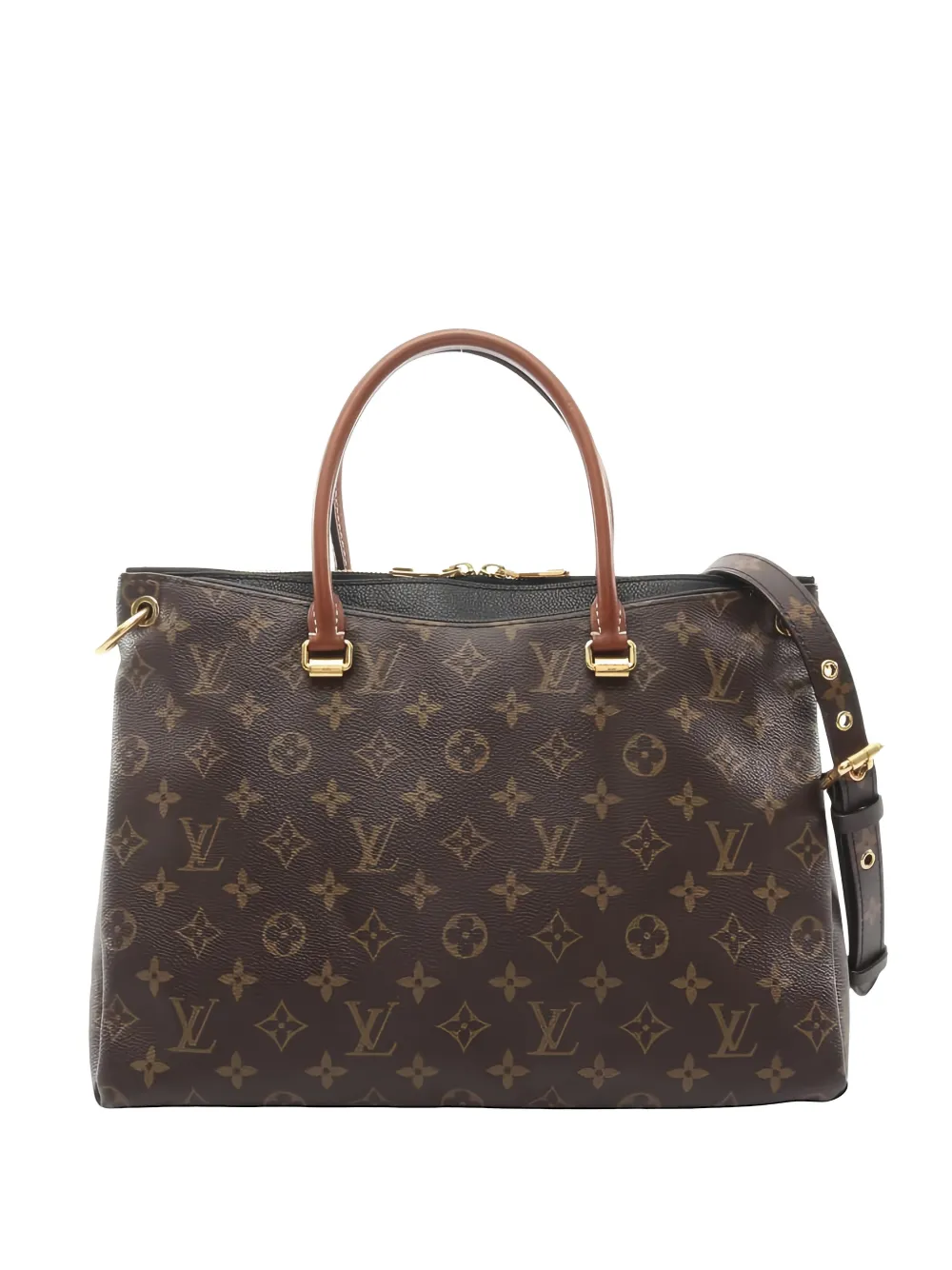 Louis Vuitton Pre-Owned 2013 Pallas Monogram leather tote bag - Marrone