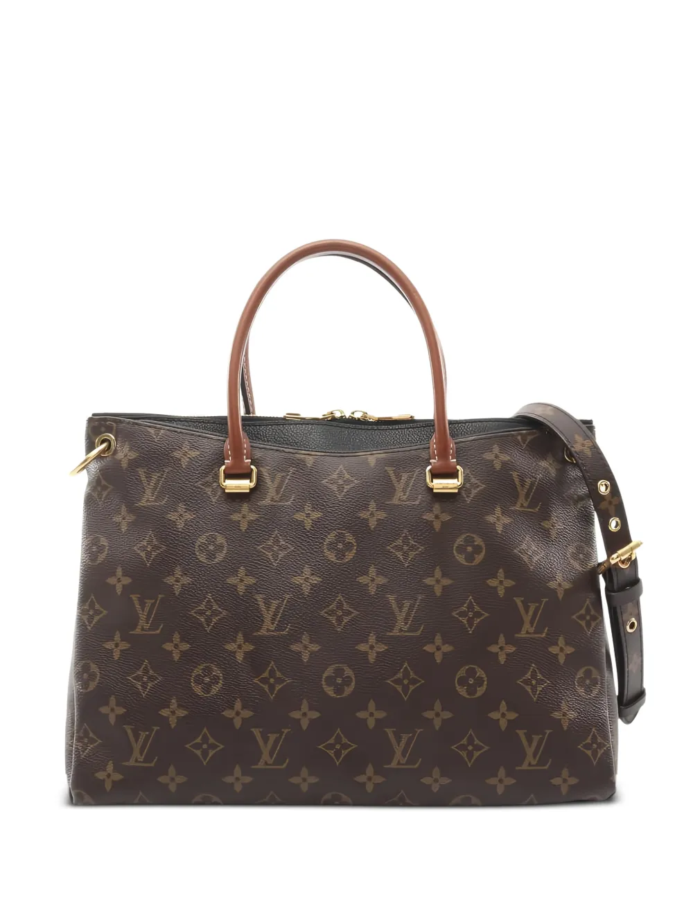 Louis Vuitton Pre-Owned 2013 Pallas Monogram leather tote bag - Marrone
