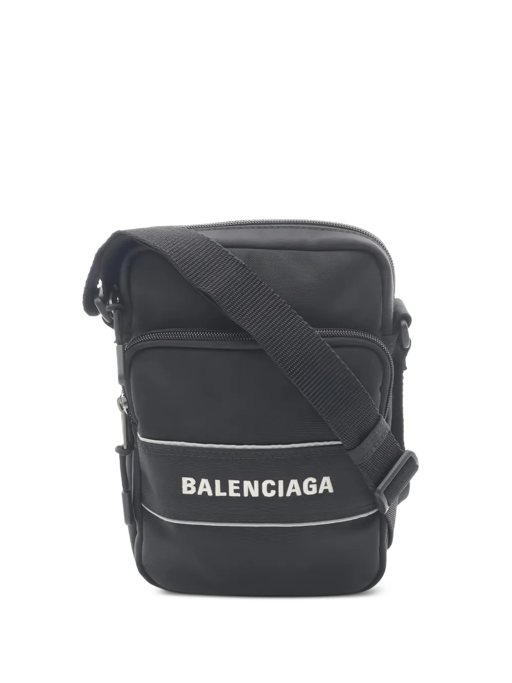 Balenciaga Pre-Owned Borsa a spalla con stampa anni 2010 - Nero