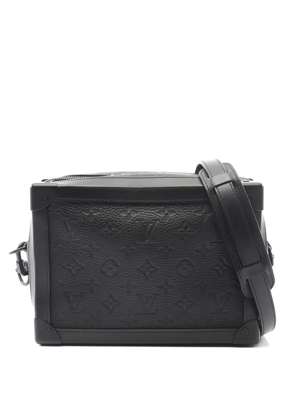 Louis Vuitton Pre-Owned 2021 Soft Trunk Monogram leather shoulder bag - Schwarz
