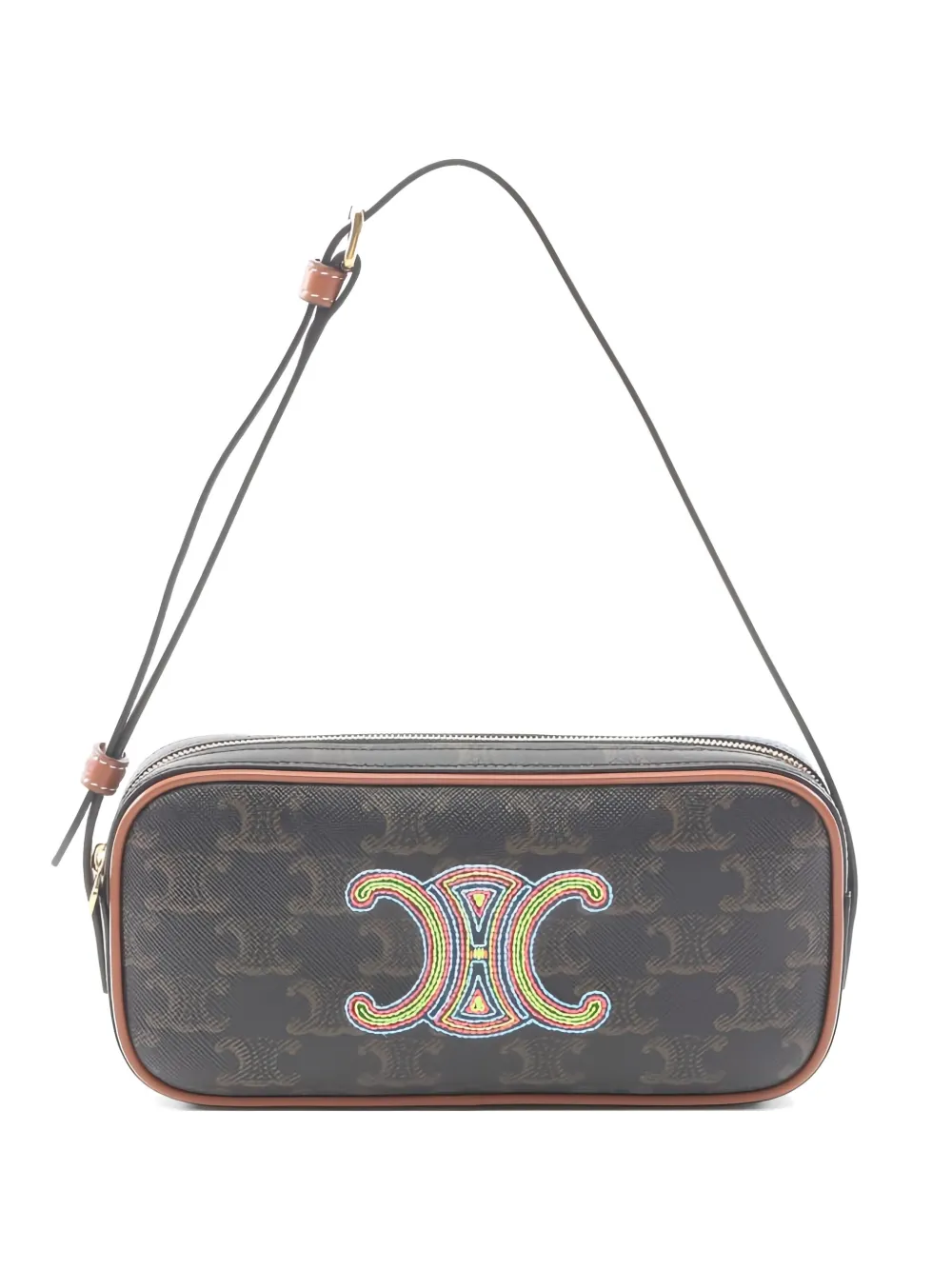 Celine Pre-Owned 2010s mini Camera shoulder bag - Marrone