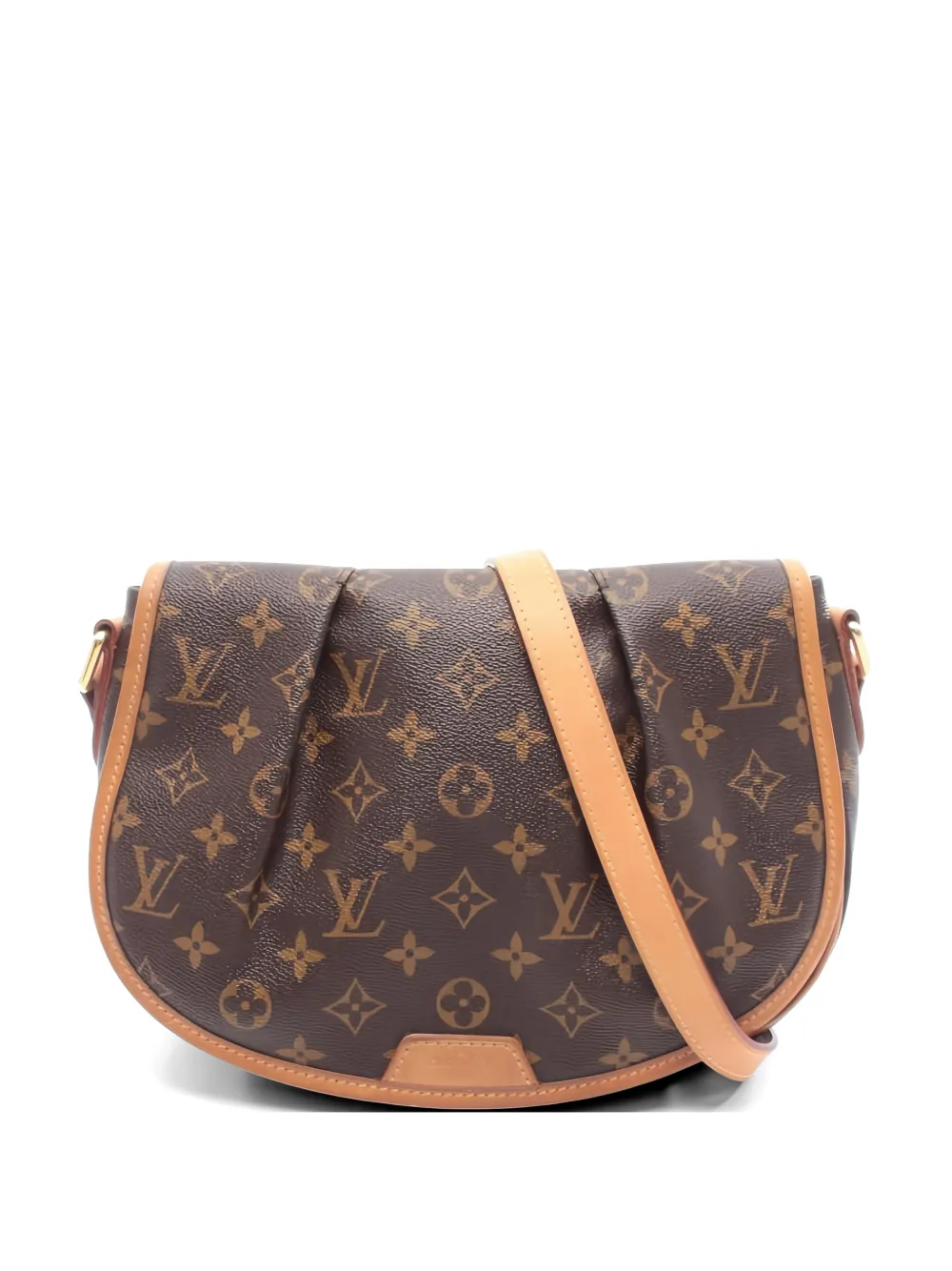 Louis Vuitton Pre-Owned 2011 Menilmontant PM shoulder bag - Marrone