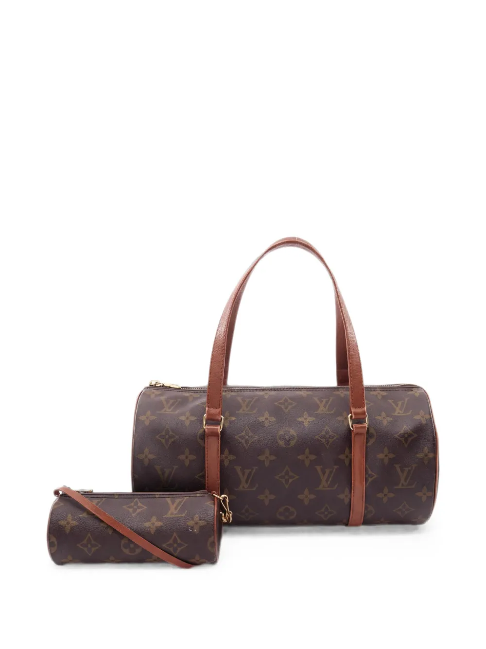 Louis Vuitton Pre-Owned 1994 Papillon 30 monogram barrel handbag - Marrone