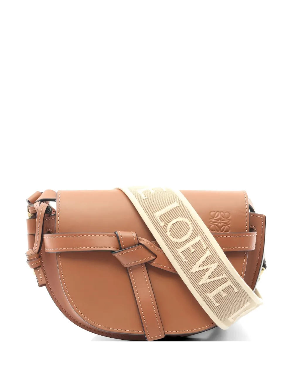 Loewe Pre-Owned 2010s Gate leather shoulder bag - Toni neutri