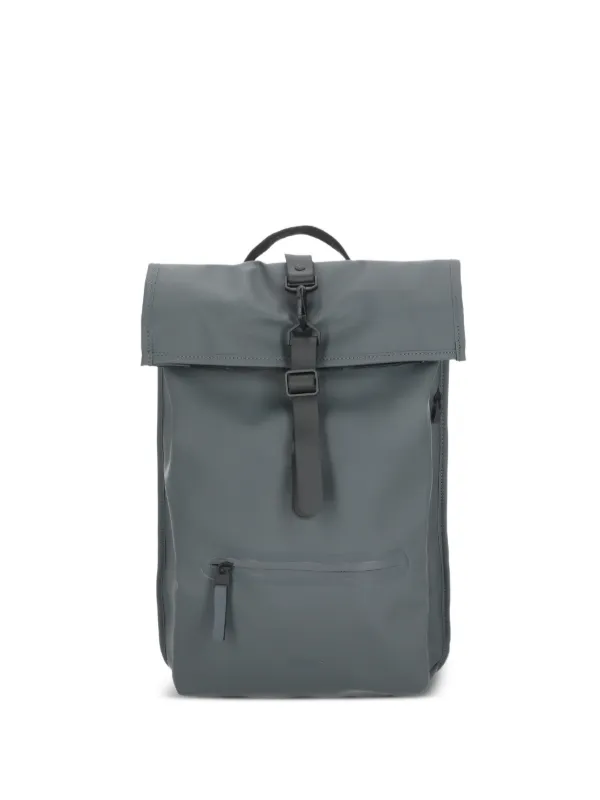 rains backpack silver Valera bag 13 polyurethane, polyester cinder glaze This backpack from the RAINS Rolltop Rucksack Mini series is a stylish and comfortable choice for both men and women Rains Rolltop Rucksack - Grey