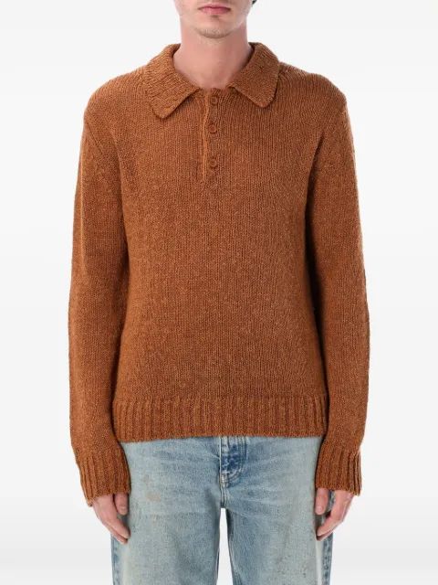 Sunflower buttoned polo shirt