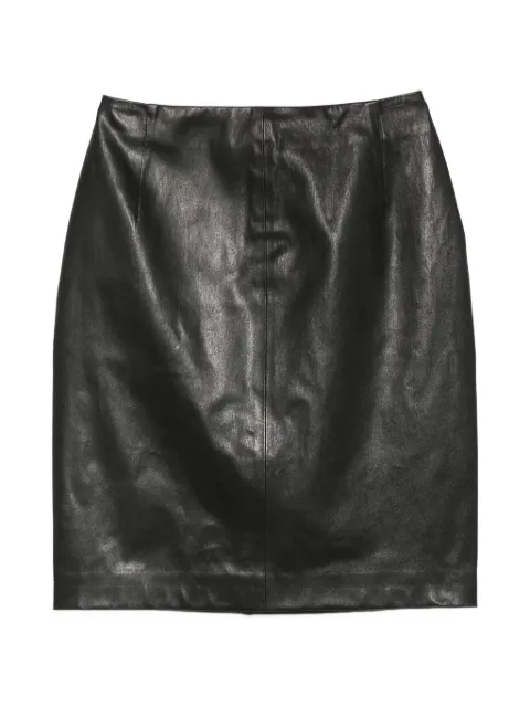 Nour Hammour Midi Slinky stretch mini skirt