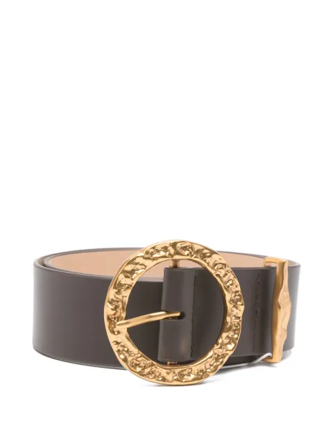ZIMMERMANN Solena textured round buckle belt