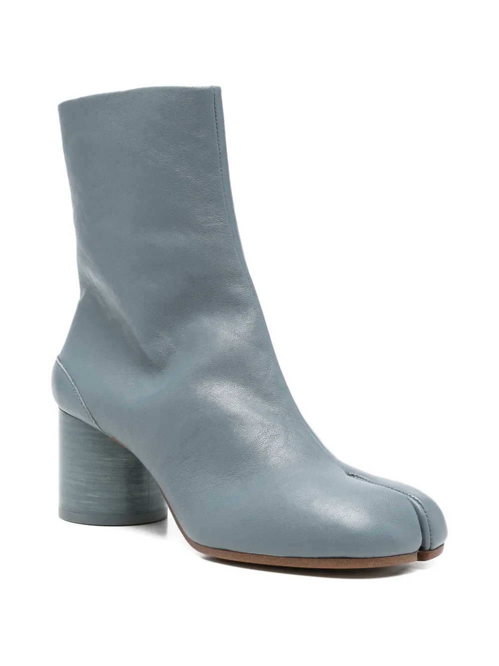 Maison Margiela Tabi leather ankle boots Blauw
