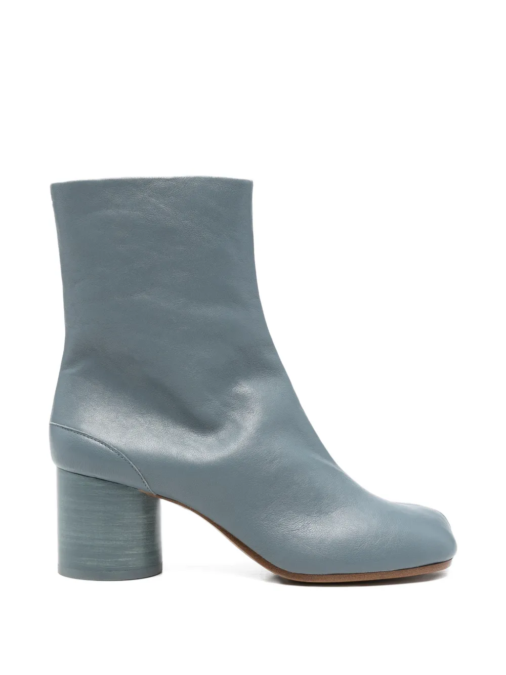 Maison Margiela Tabi leather ankle boots Blauw