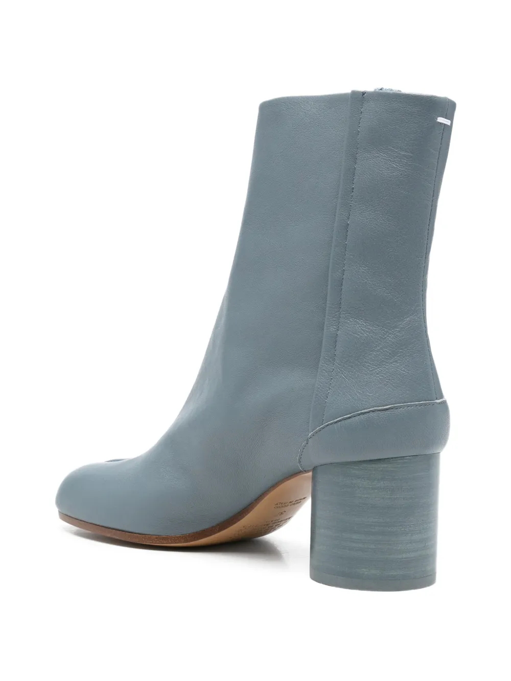 Maison Margiela Tabi leather ankle boots Blauw