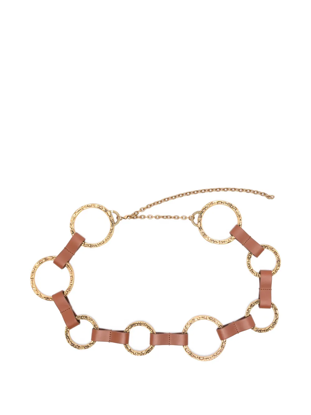 Zimmermann Solena Circular-chain Belt In Brown