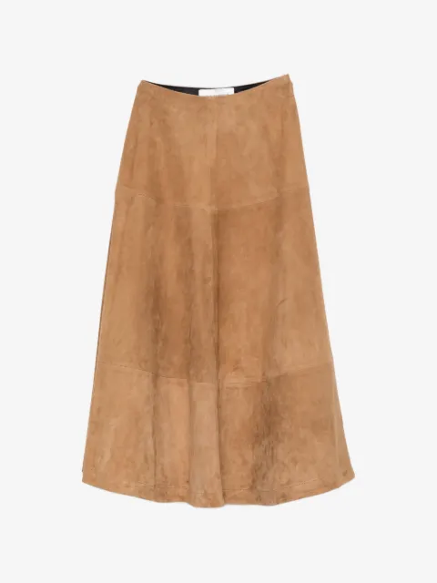 Nour Hammour Opera panelled midi skirt