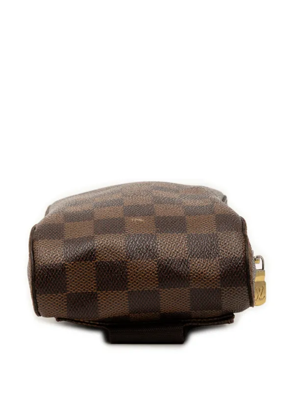 Louis Vuitton Pre-Owned 2008 Damier Ebene Geronimos Crossbody Bag