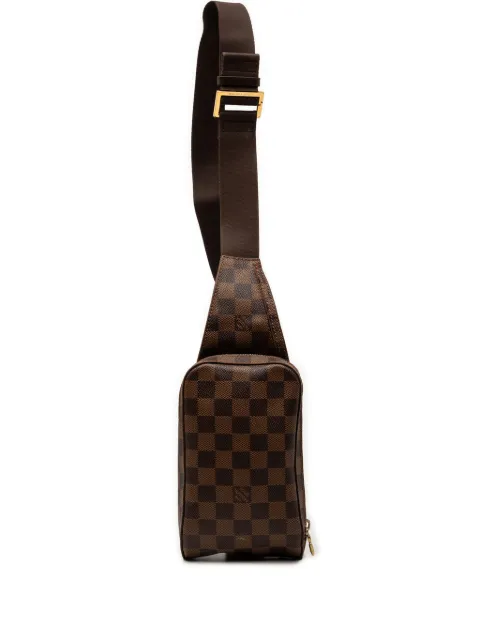 Louis Vuitton Pre-Owned sac à bandoulière Damier Ébène Geronimos (2008)