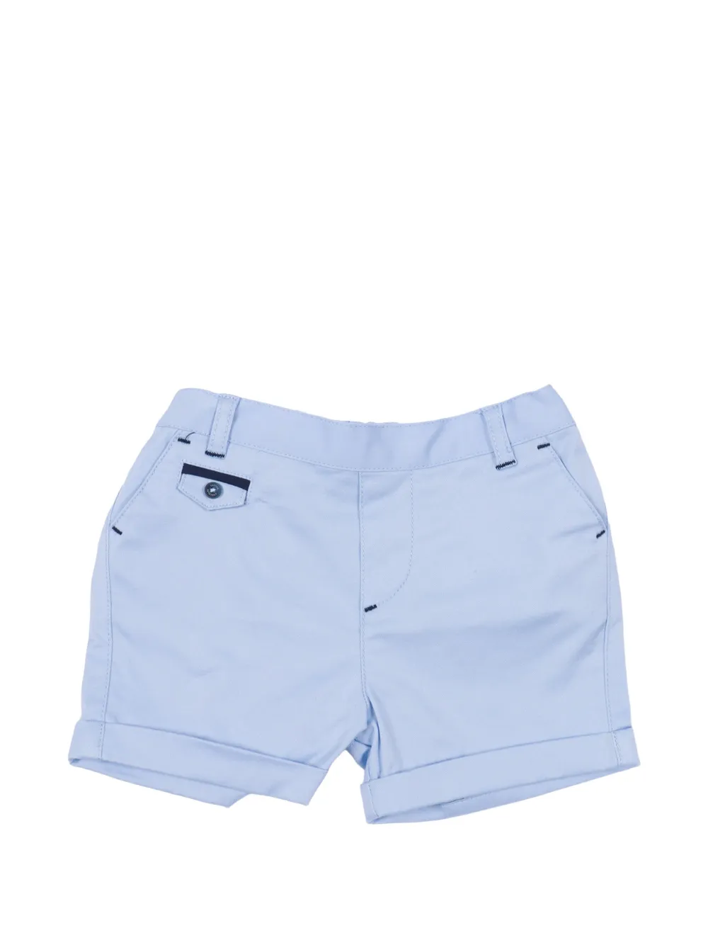 Tartine Et Chocolat button-pocket turn-up shorts - Blau