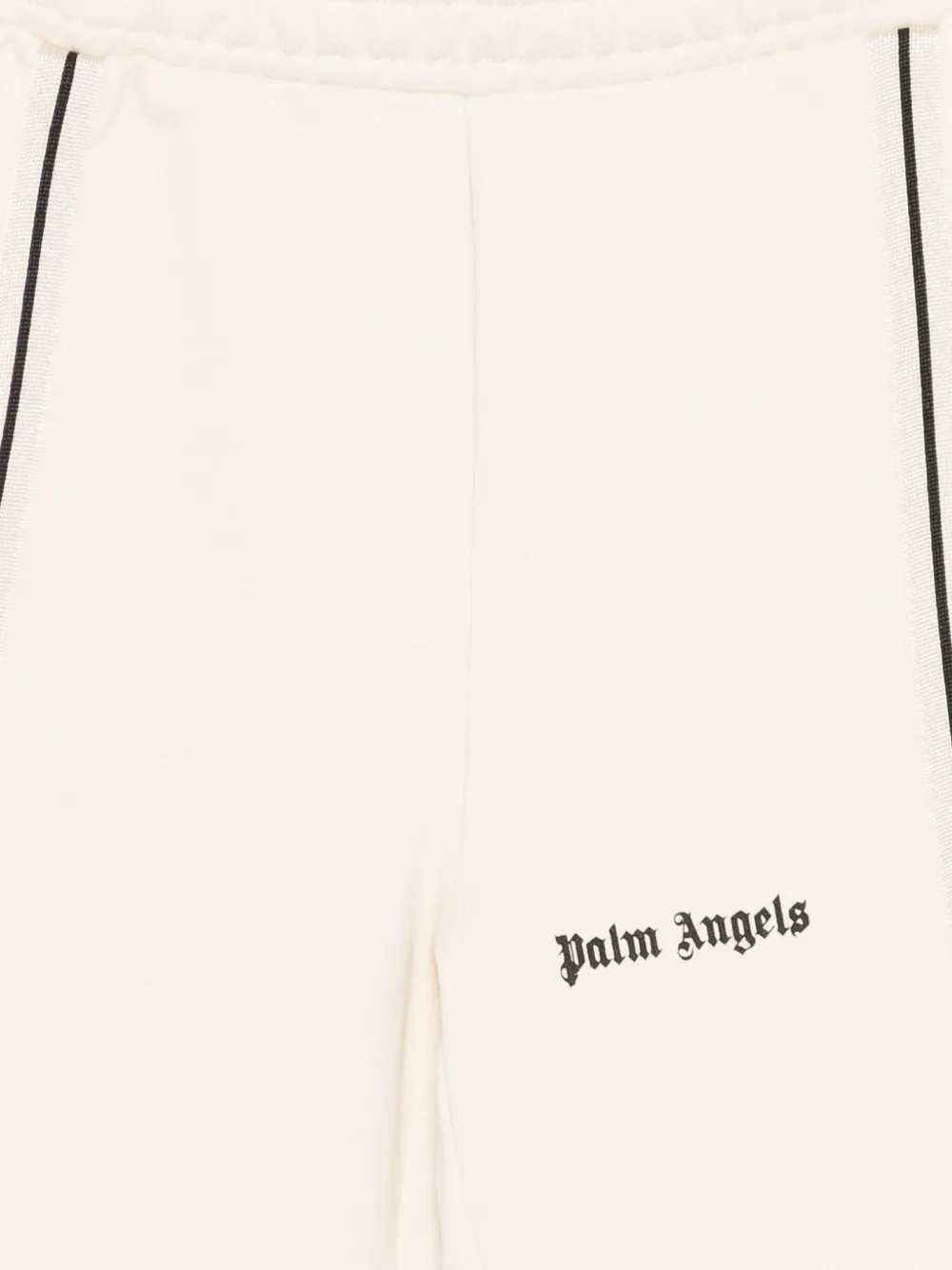  Palm Angels Kids Logo-print Shorts - Neutrals 