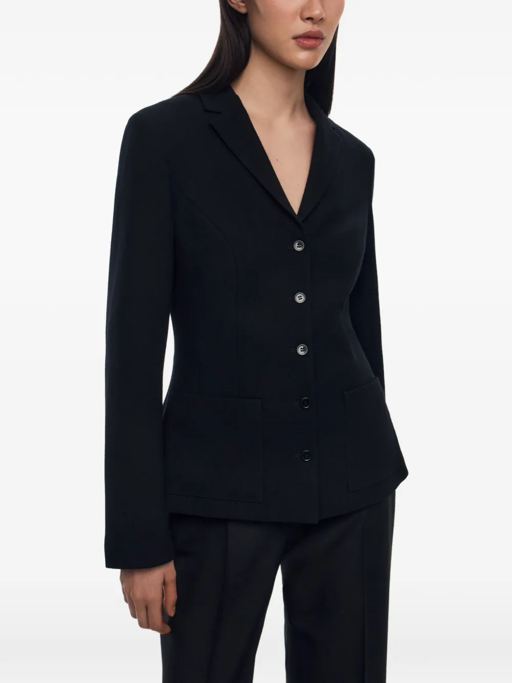 12 STOREEZ Atrium blazer Zwart