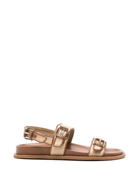 Michael Michael Kors Nia buckle-strap woven sandals