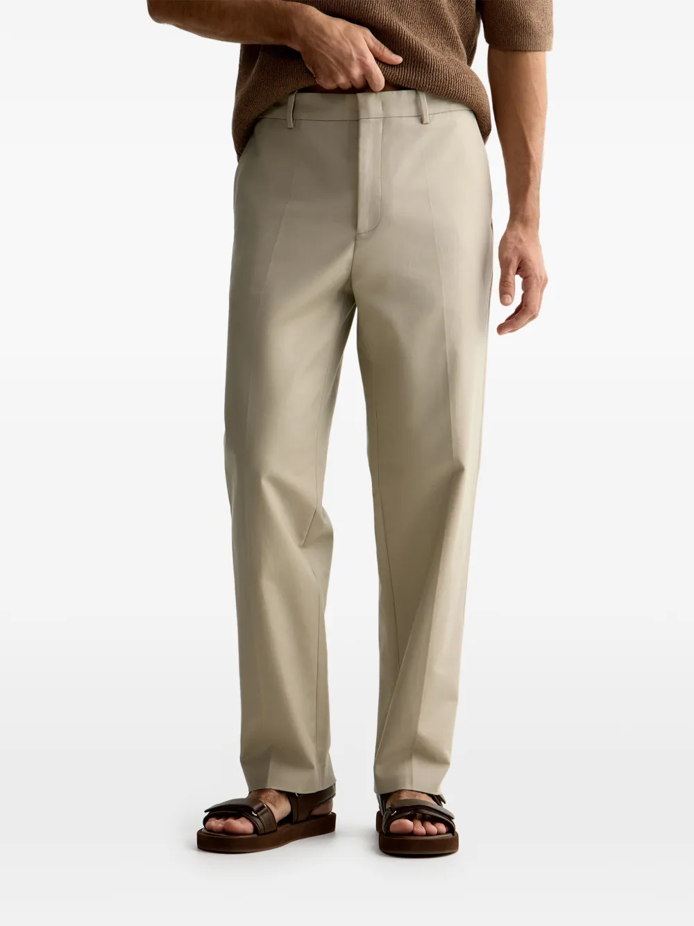 12 STOREEZ Straight chino Beige