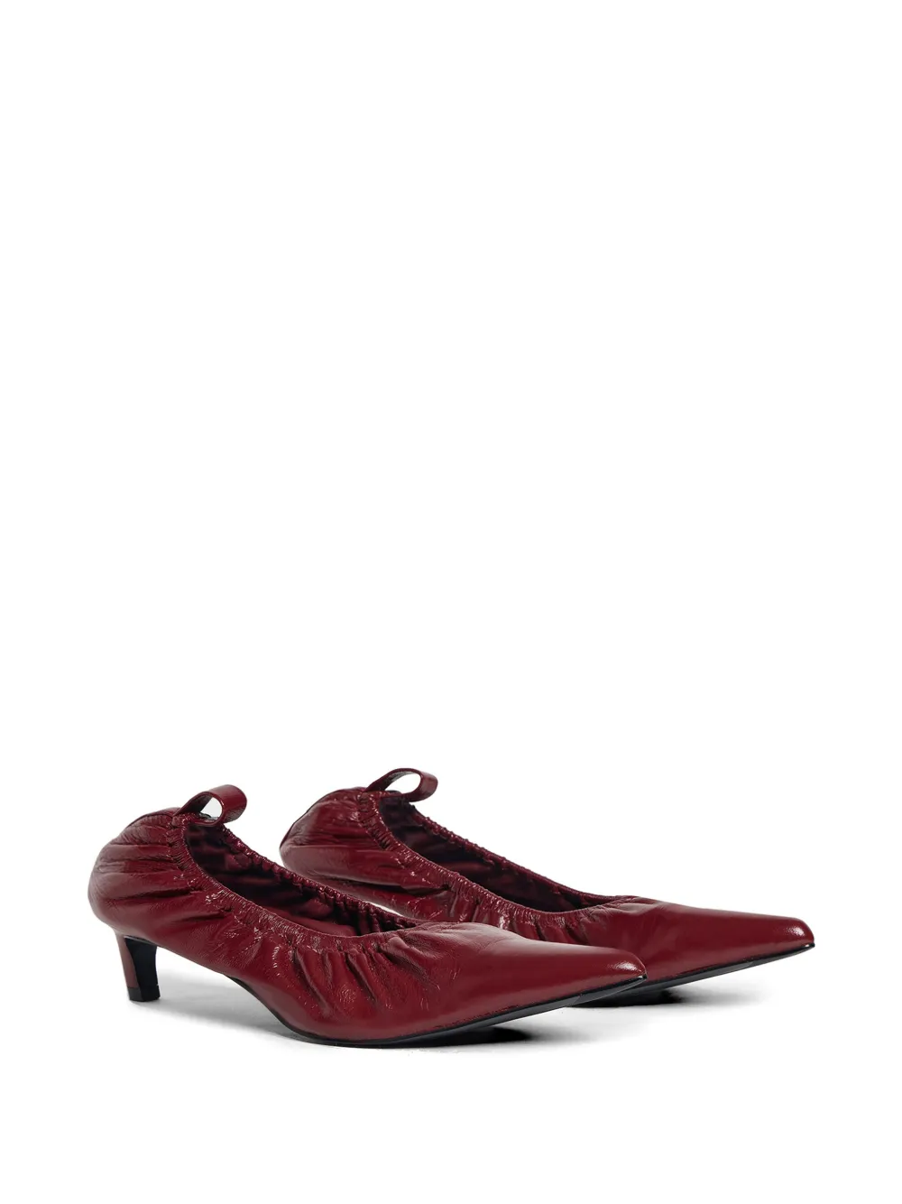 12 STOREEZ Leren pumps Rood