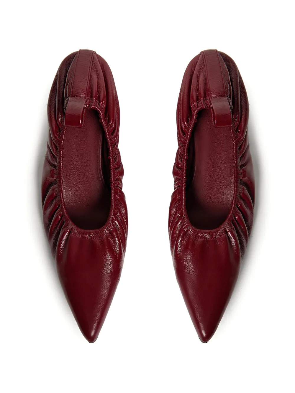 12 STOREEZ Leren pumps Rood