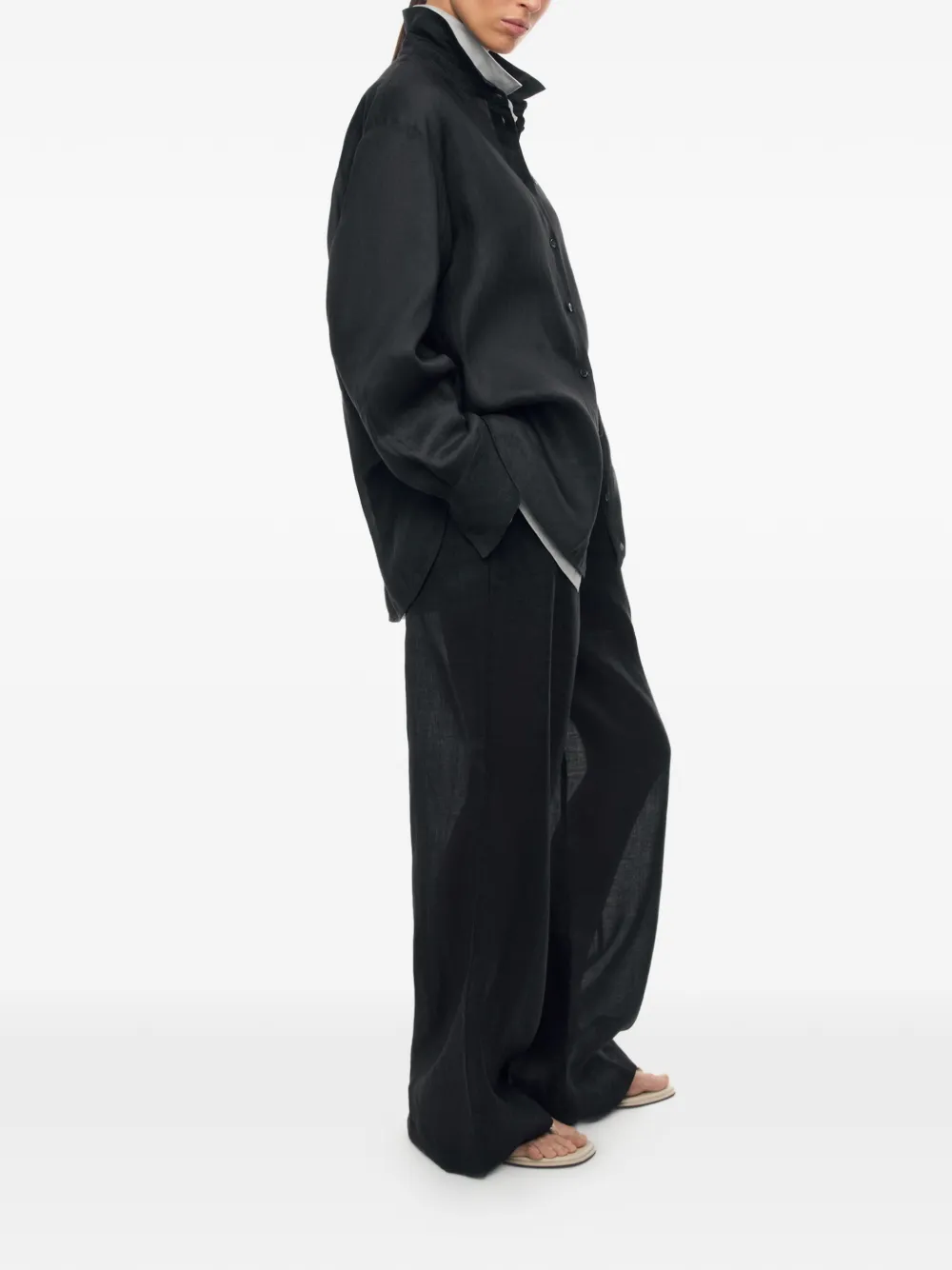 12 STOREEZ Mykonos broek Zwart