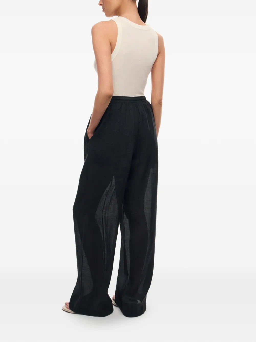 12 STOREEZ Mykonos broek Zwart