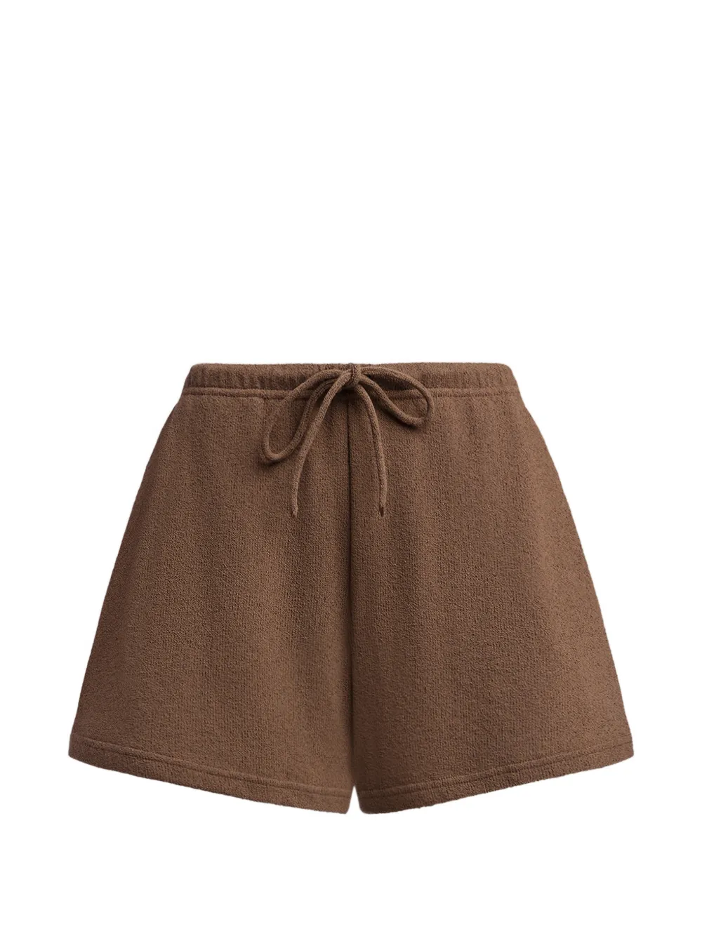 12 STOREEZ Shorts con finitura a rilievo - Marrone