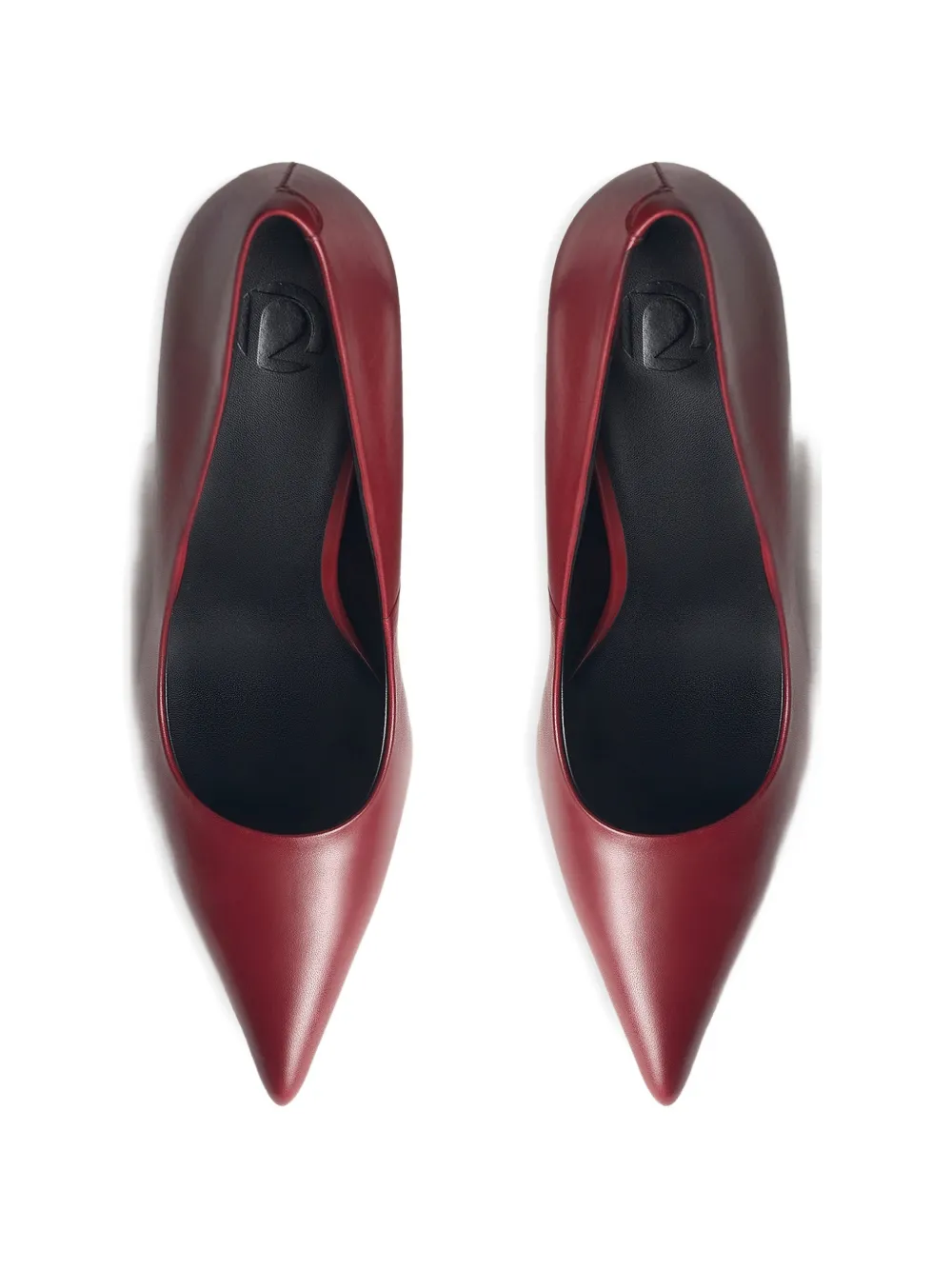 12 STOREEZ Leren pumps Rood