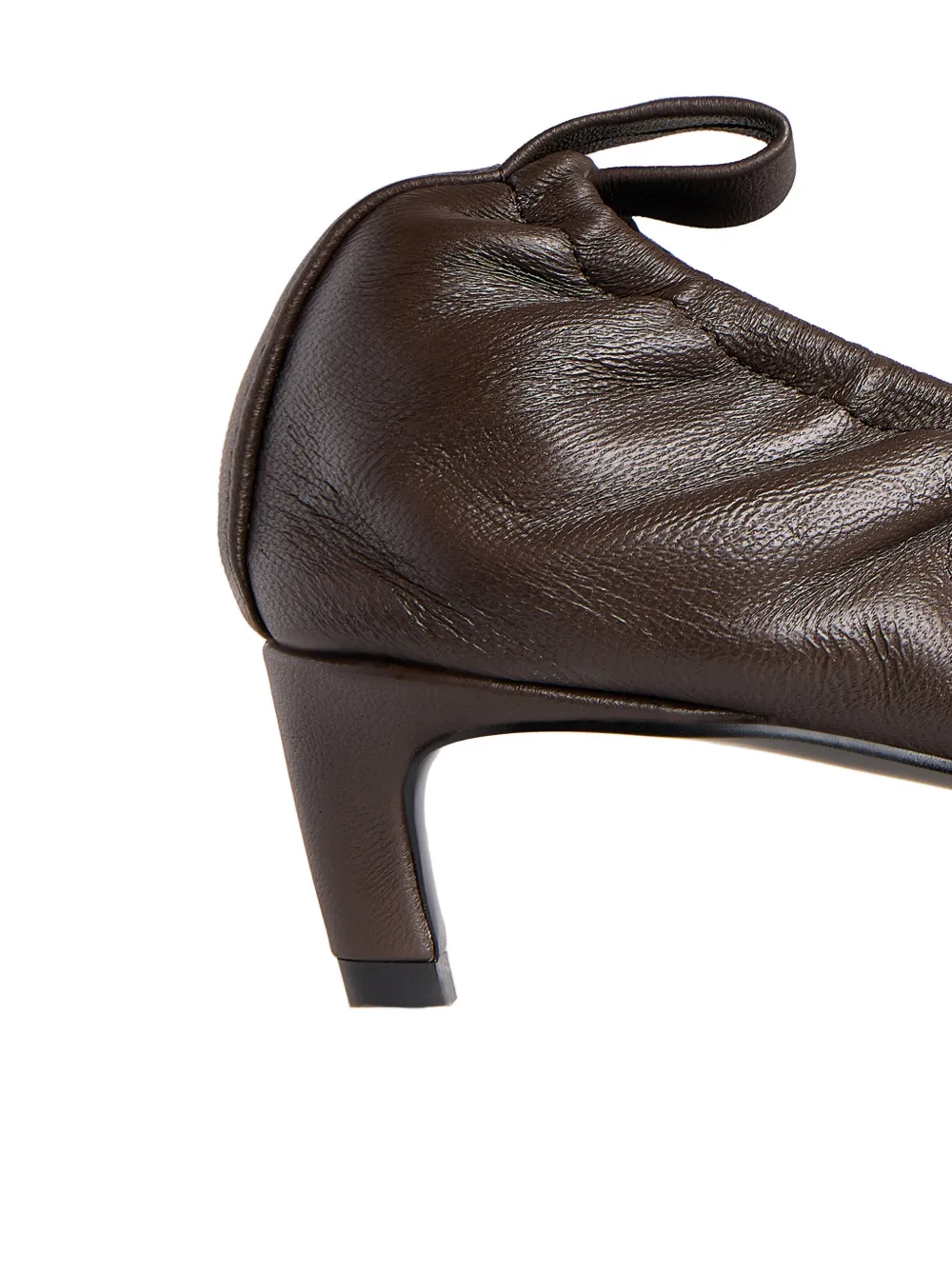 12 STOREEZ Leren pumps Bruin