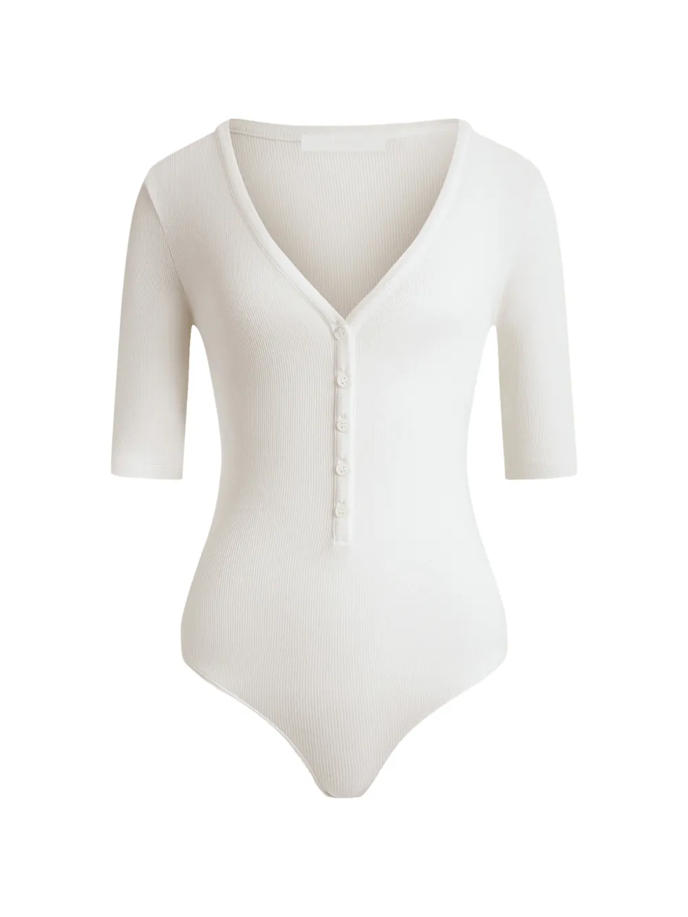 12 STOREEZ Body mit V-Ausschnitt - Nude