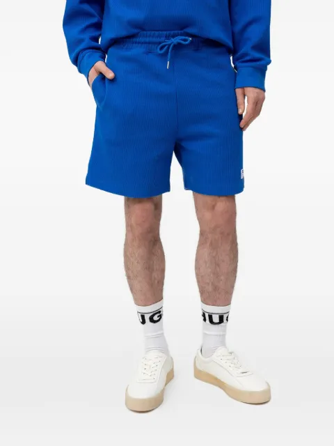 HUGO drawstring-fastening shorts