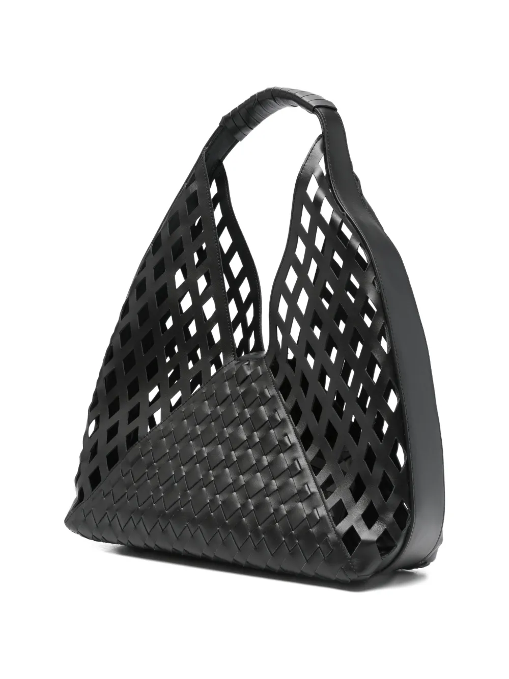 Vic Matie Geweven shopper Zwart