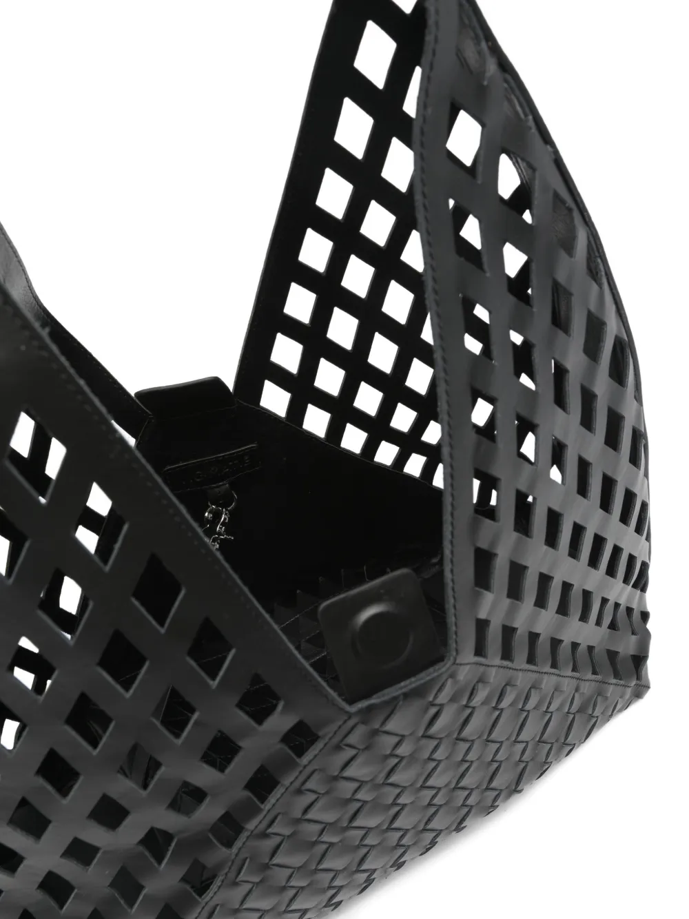 Vic Matie Geweven shopper Zwart