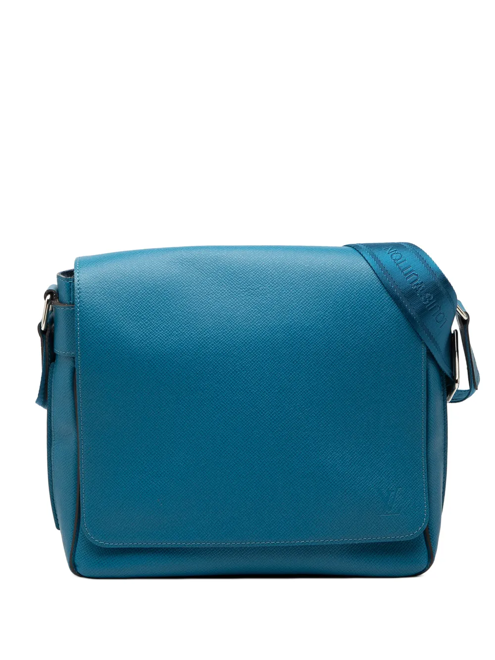 Louis Vuitton Pre-Owned 2015 Taiga Roman PM crossbody bag - Blu