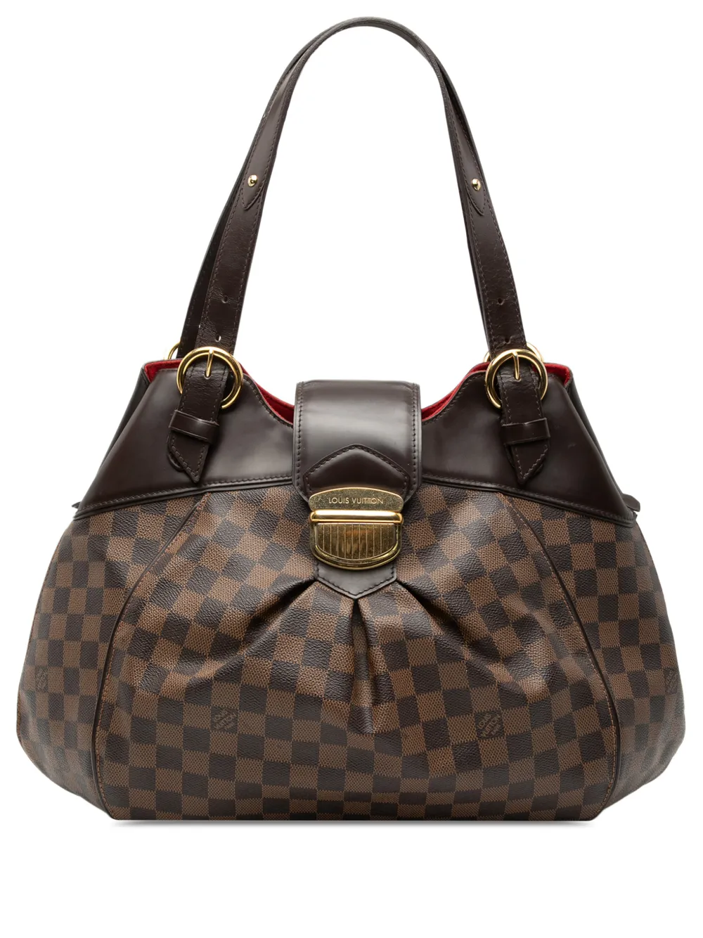 Louis Vuitton Pre-Owned 2000-2020 Damier Ebene Sistina GM shoulder bag - Marrone