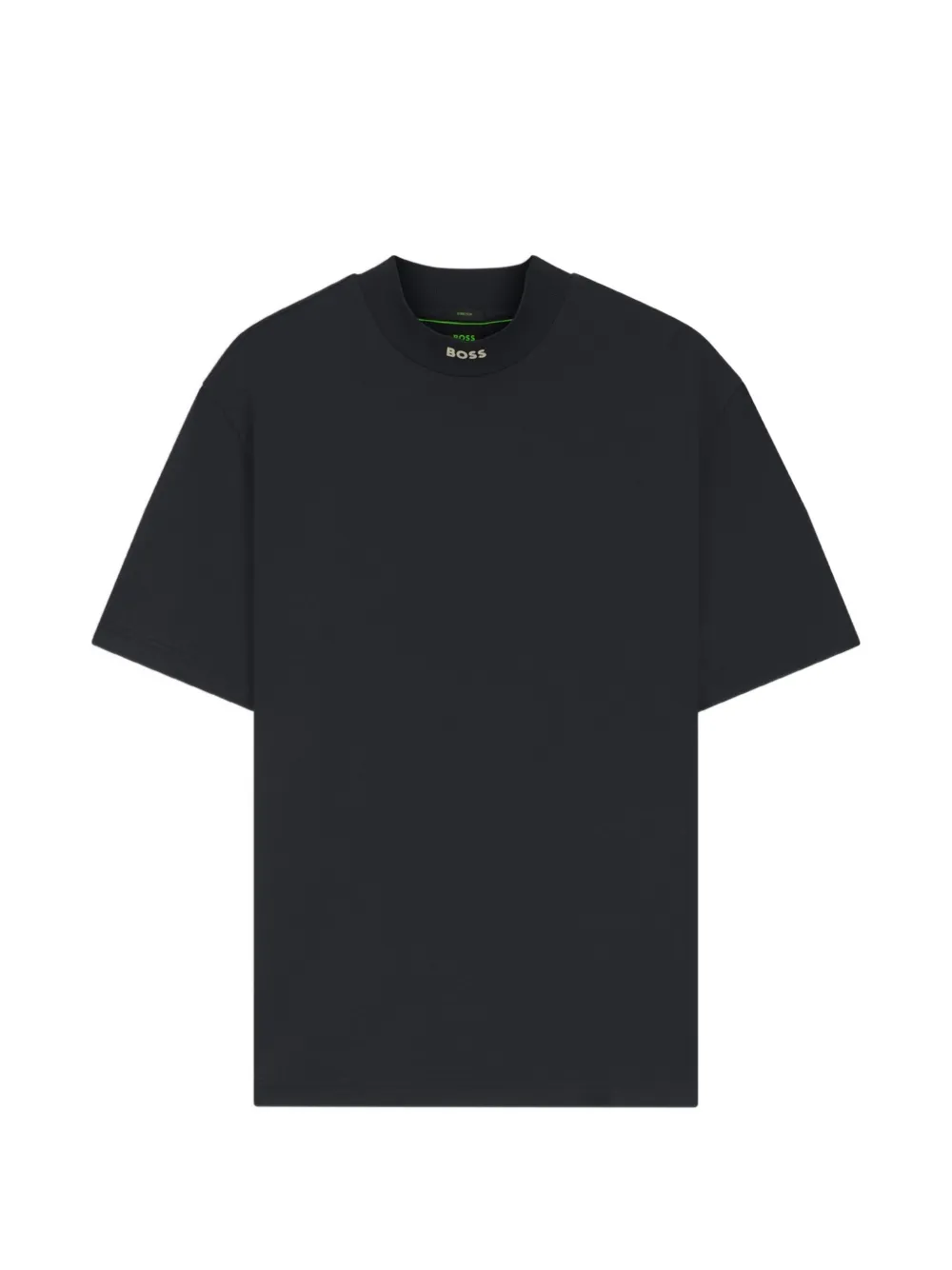 BOSS logo-collar T-shirt in stretch cotton · S