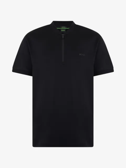 BOSS playera tipo polo con cierre