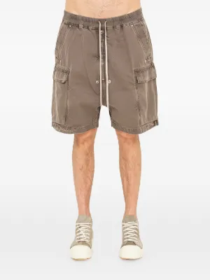 Rick Owens DRKSHDW ダメージ デニムショーツ | グレー | FARFETCH JP