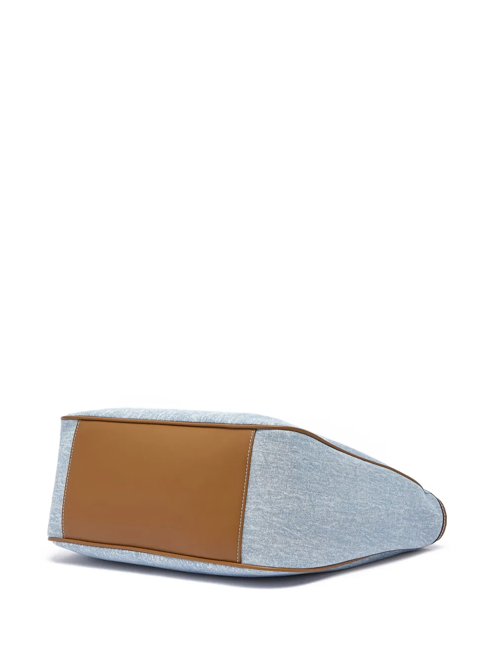 LIU JO Grote denim shopper Blauw