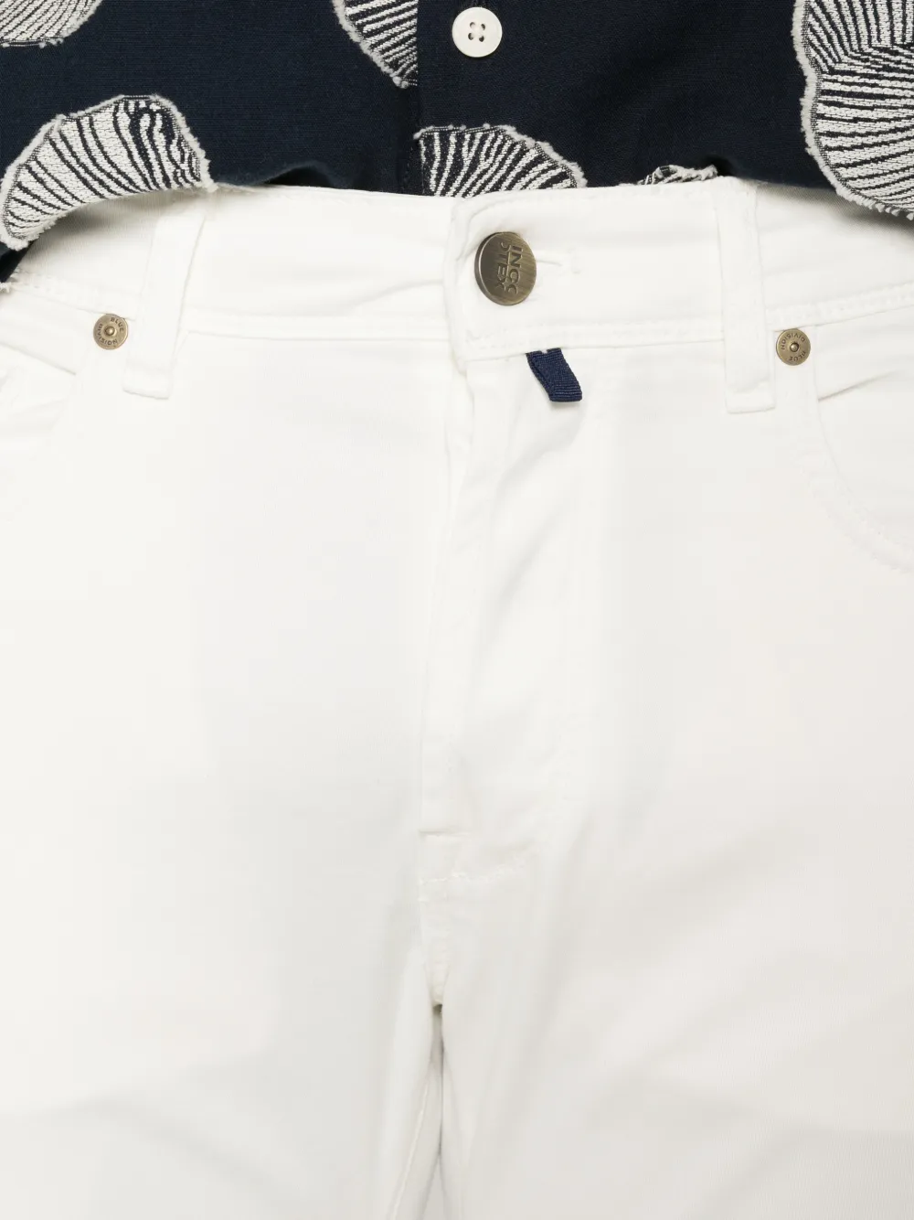 Incotex Skinny broek Wit