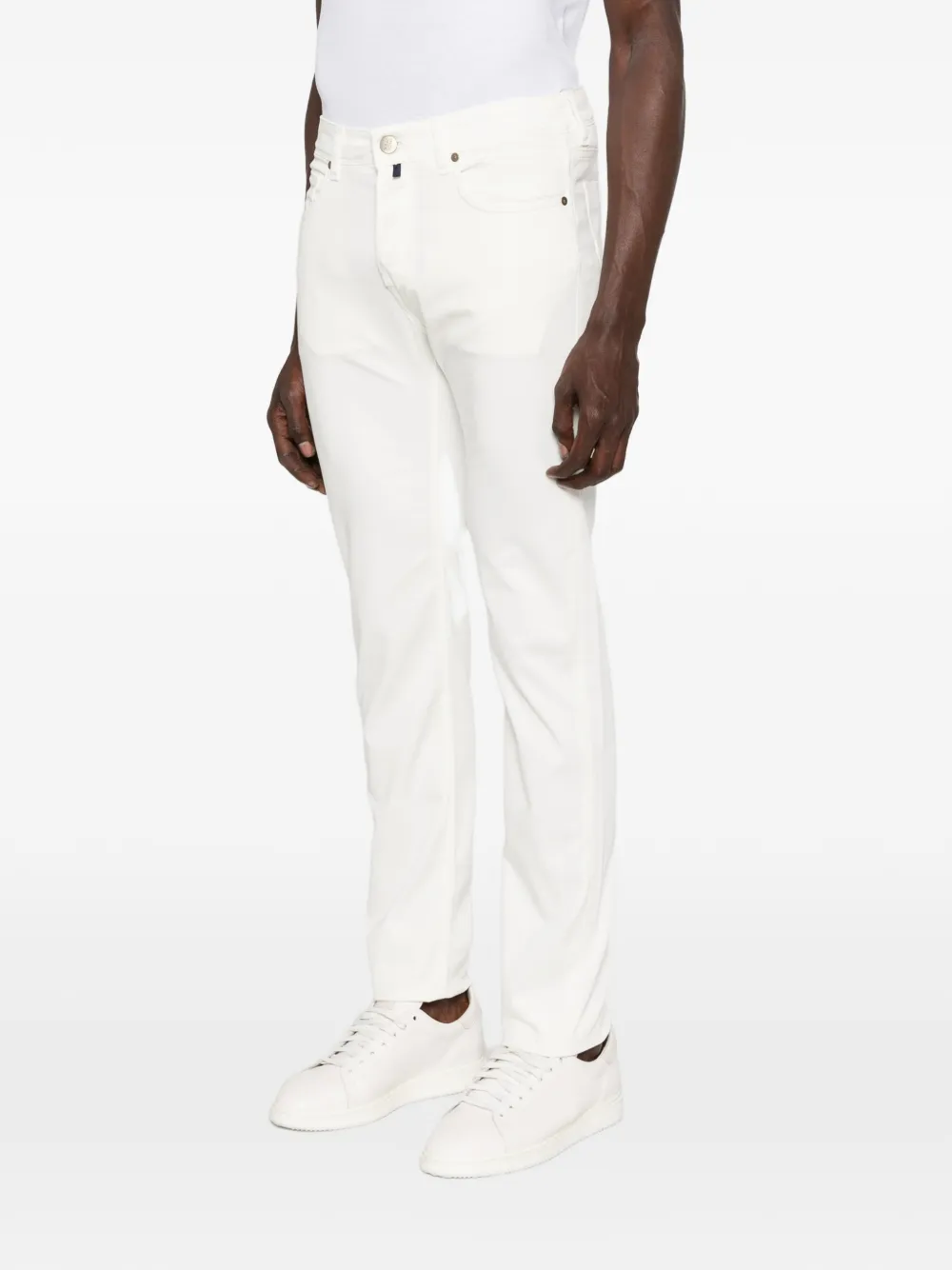 Incotex Skinny broek Wit